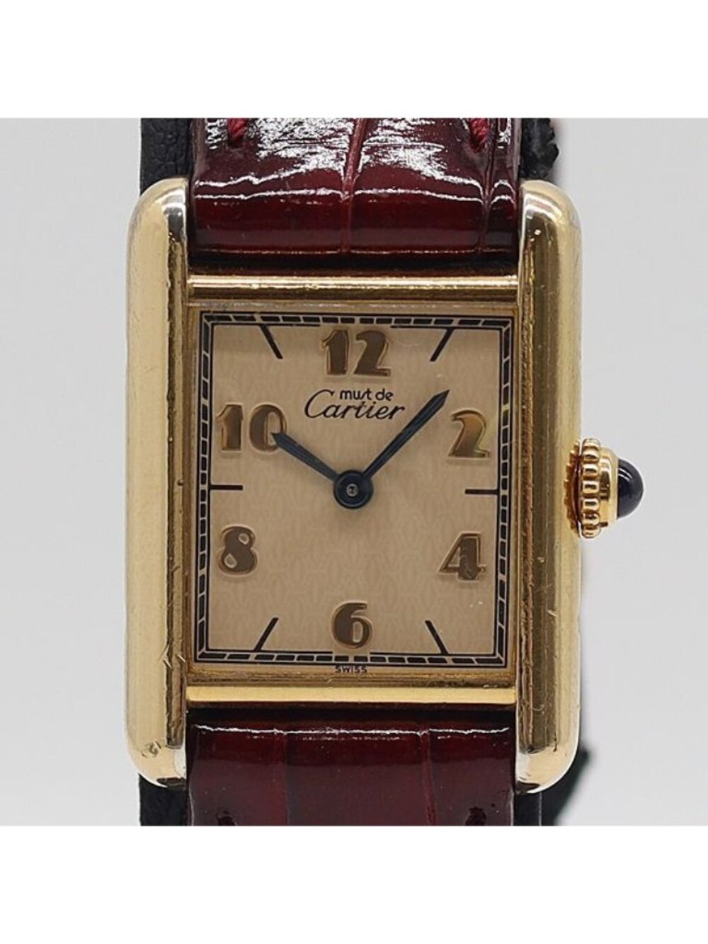 Cartier Class Must Tank Emiri Henmi 925 Ivory Watch